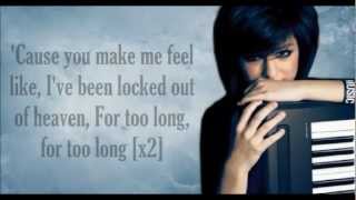 Christina Grimmie - "Locked Out Of heaven" By Bruno Mars (Lyric Video) chords
