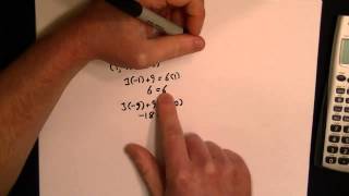 GED Math Test 2014 - Points on a Line Tutorial