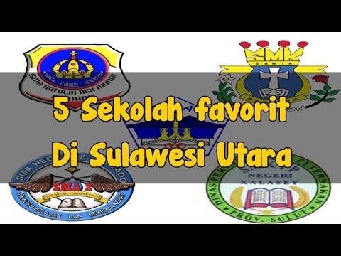 5 Sekolah Favorit di Sulawesi Utara (SULUT)