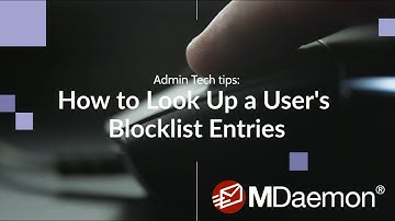 How to look up a user