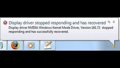 How To: Fix "Display Driver Has Stopped Responding" on your PC!