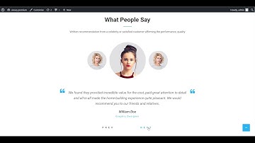 How To Configure Testimonial Section - Aneeq Premium WordPress Theme