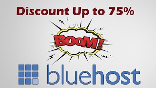Bluehost  : Get Discount and  Free Domain