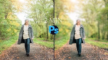 Photoshop 2021 Background Blur Tutorial in 2 mins: Bokeh effect (easy)