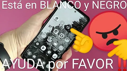 ¿Cómo quitar el blanco y negro de mi celular Samsung?