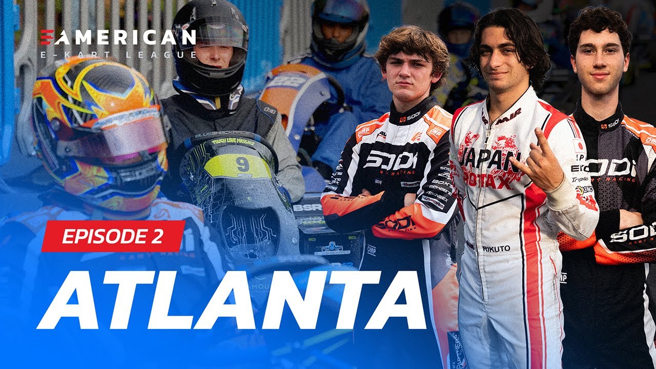 American Electric Karting League 2025 — ЭПИЗОД 2 | Blue Shock Race | Atlanta Motorsports Park