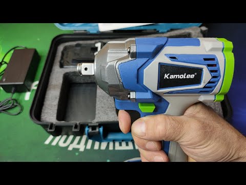 Видео: KAMOLEE DTW500 аккмуляторный ударный гайковерт в гламурном корпусе. Обзор с разборкой.