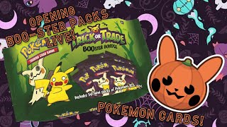 🎃👻 opening BOOster packs LIVE! 👻🎃