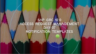 07 - ARM - NOTIFICATION TEMPLATES