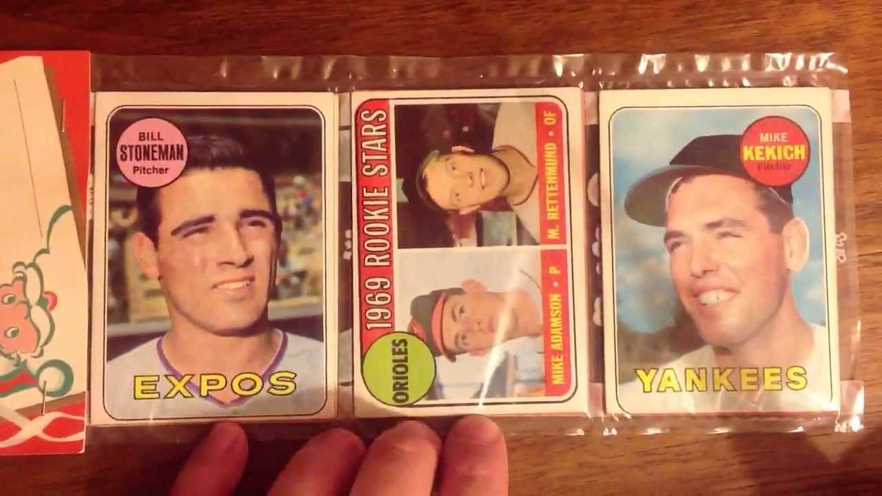 wax pack party 1969 topps christmas rack pack youtube topps christmas rack packs