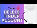 How to delete tinder account on iphone 2024