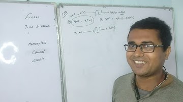 SS Basics-26/Solution of problem 1.28a of oppenheim/Linear/Time Invariant/Memoryless/Causal/Stable