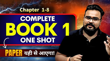Book 1 Complete in 1 Video ⚡ Business Studies Class 12 | Chapters 1-8 | ONE SHOT