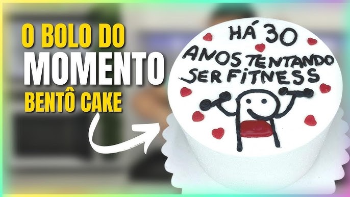 BENTÔ CAKE COM MEME E FRASE!!!, BOLO FLORK MEME (FLORKOFCOWS), BOLO  TENDÊNCIA!