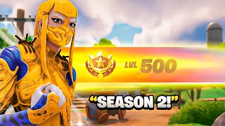 I HIT Level 500 In Fortnite SEASON 2...AND This HAPPENED!