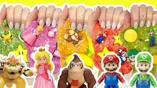 The Super Mario Movie DIY Slime Making and Mixing Compilation Tutorial! Crafts for Kids