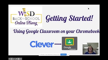 Getting Started  Using Google Classroom on Your Chromebook (English)