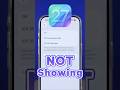 iOS 27 Not Showing? Fix It and Get the Update Now! #shorts