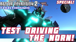 Gundam Battle Operation 2 SPECIAL TEST DRIVE: Banshee Norn Rundown With Demo Of The Beam Jutte