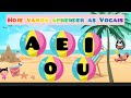 A E I O U - As Vogais -Aprendendo as Letras- Atividade com as Vogais