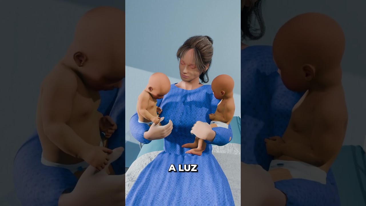 ¿Dio a luz dos veces?