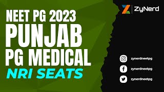 NRI Punjab State Counseling   NEET PG 2023   Live Webinar #neeypg2023