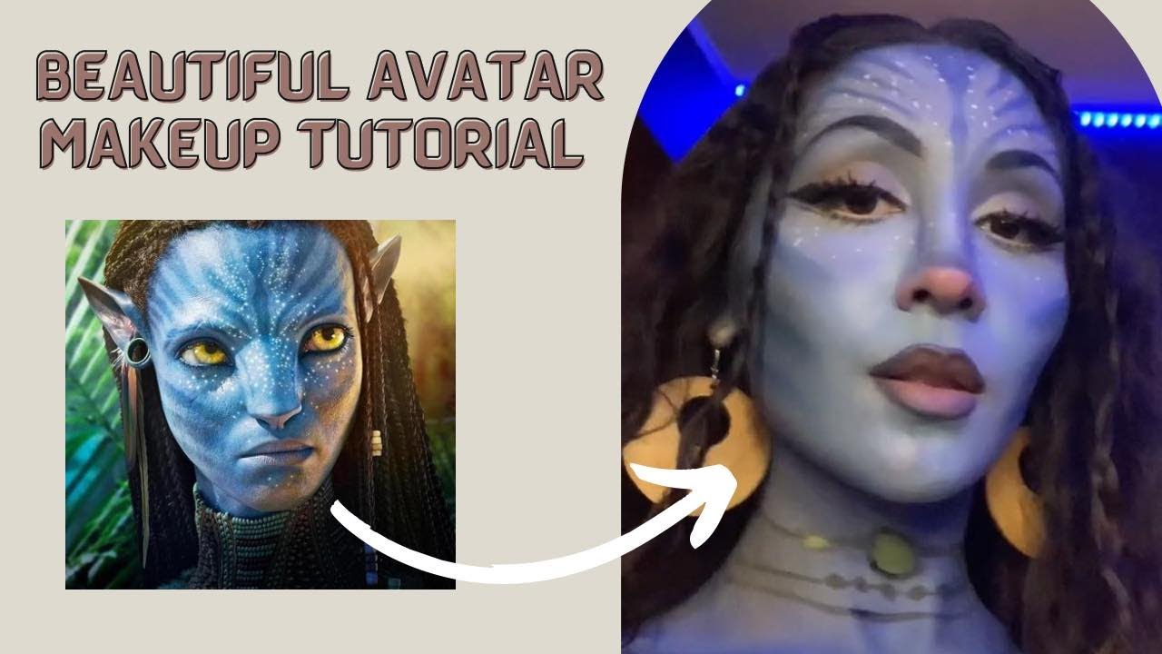 Avatar: Makeup Tutorial for Fancy Dress - Charlotte in England