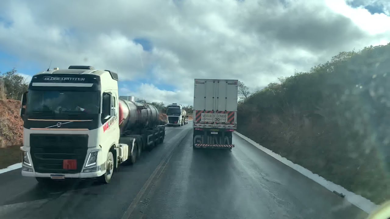 Conheça a BR 251, belezas e perigo no trecho da Serra de Francisco Sá em  Minas Gerais 