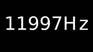 Speaker Sound Test 11997Hz | Speaker cleaner sound