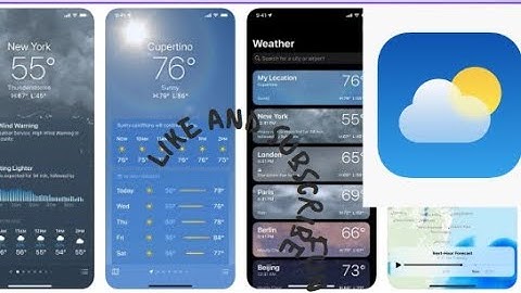#How to add City to Weather App on #iPhone #Guide @2023