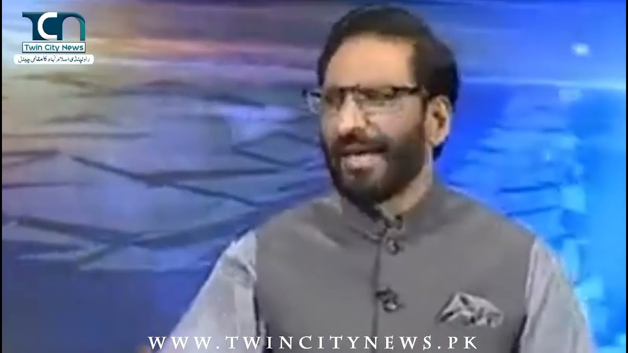 Fight Scene between Sher Afzal Marwat and Senator Afnan ullah Khan 