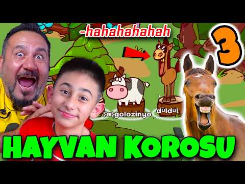 EGEMEN KAAN İLE HAYVAN KOROSU ama DÜLDÜL GÜLÜYOR! | my voice zoo OYNUYORUZ BÖLÜM 3