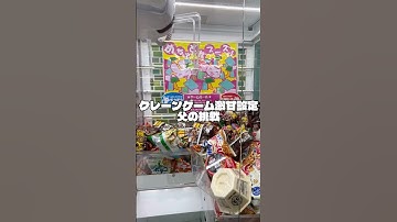 クレーンゲーム激甘設定父の挑戦 #クレーンゲーム