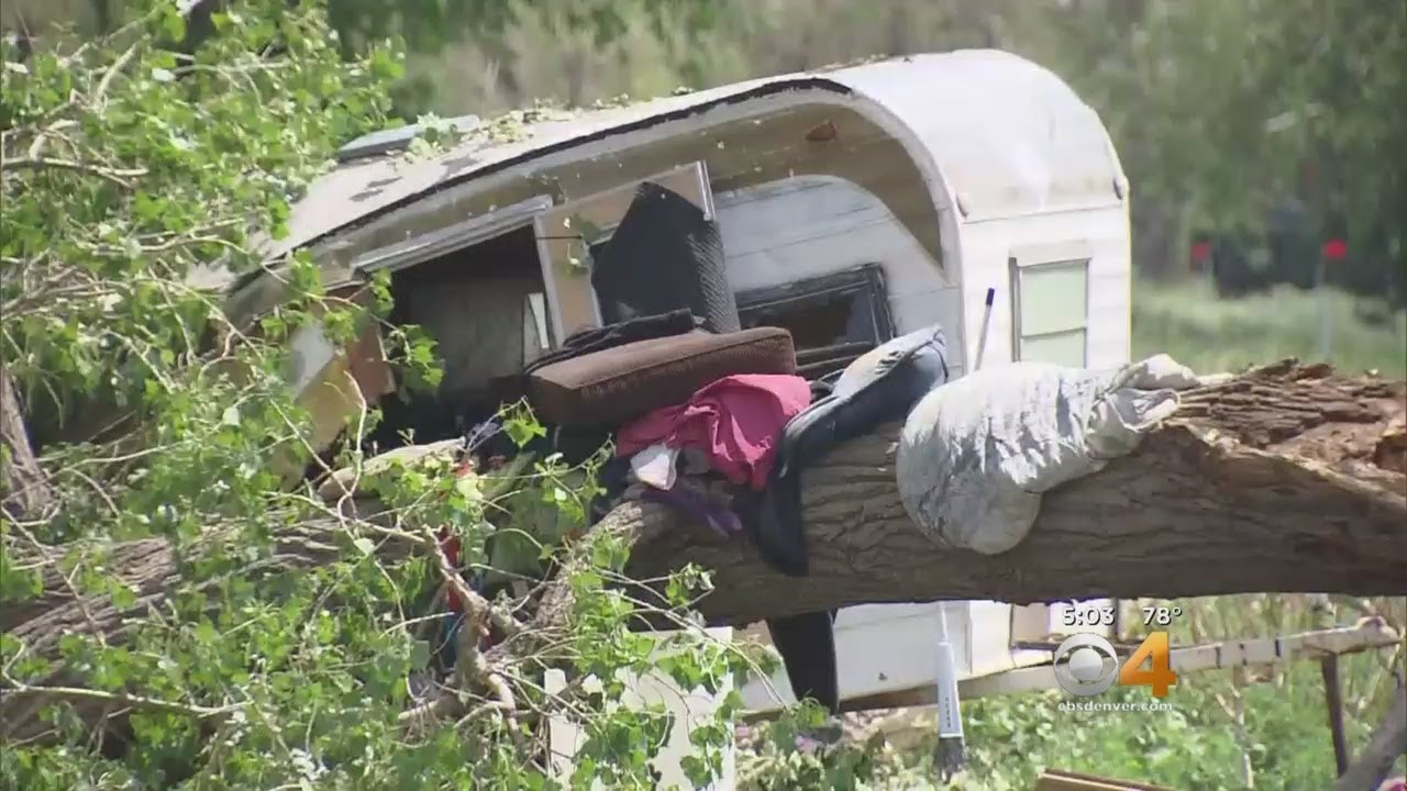 EF2 Tornado Slams Into Town Of Brush; Leaves Damage In Its Wake - YouTube