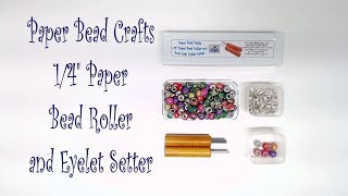 Paper Bead Crafts 1/4 Paper Bead Roller and Eyelet Setter