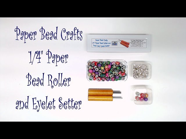 Paper Bead Crafts 1/4 Paper Bead Roller and Eyelet Setter 