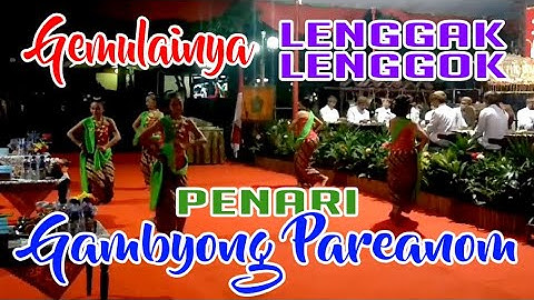 Tari Gambyong Pareanom