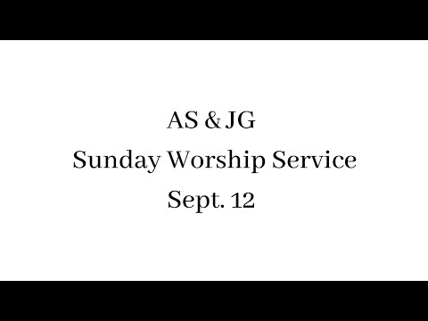 210912 ASJG Sunday Service