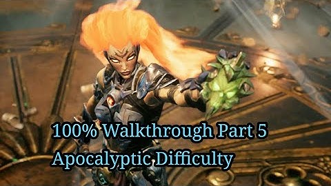 Darksiders 3 - Apocalyptic - 100% Walkthrough Part 5 ( Avarice Boss )