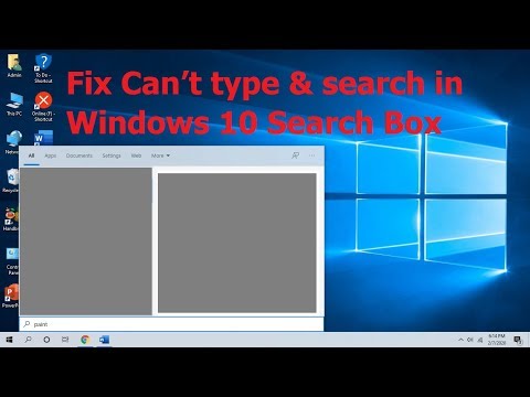 Fix Start Menu Search Not Working in Windows 10 (2020)