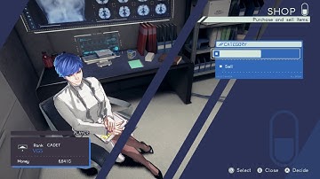 Astral Chain - File 2: Z10 Police HQ: Talk to Brenda In Infirmary: Shop & Sell Items Gameplay (2019)