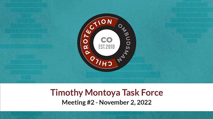 Timothy Montoya Task Force  Meeting 2 (Nov. 2, 2022)