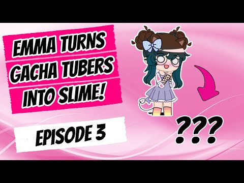 Making DIY Gacha slime - [ORIGINAL SERIES] TURNING GACHATUBERS INTO SLIME - Gacha life asmr