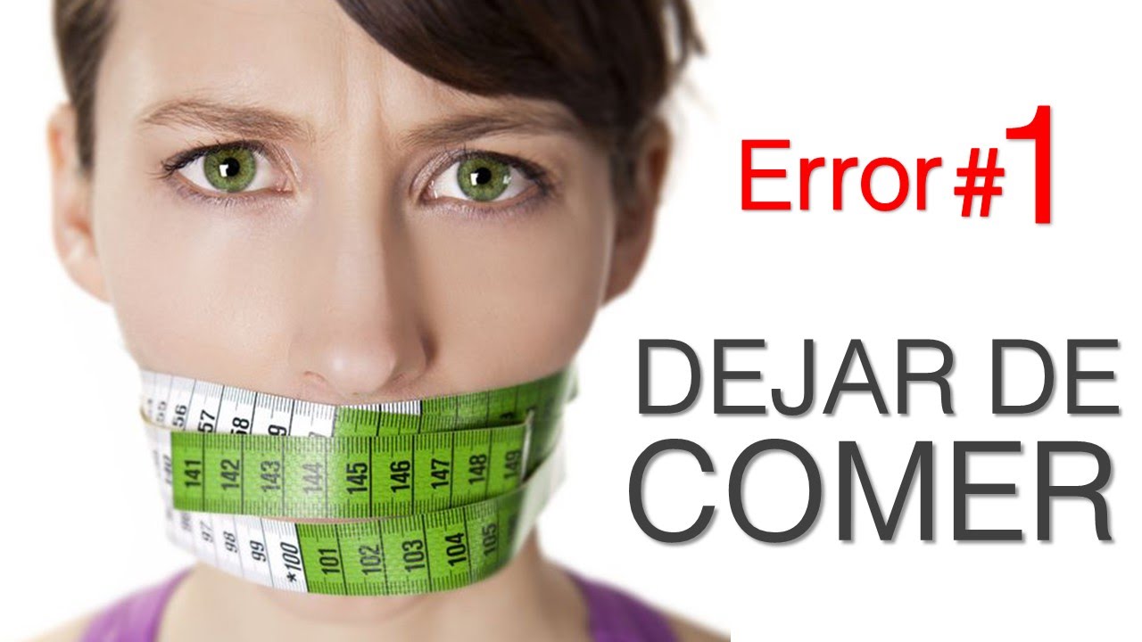 5 errores para bajar de peso 5 errores para bajar de peso
