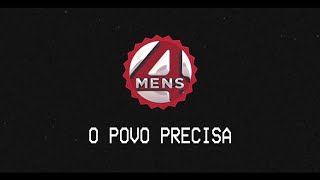 4 Mens - O povo precisa | Karaoke