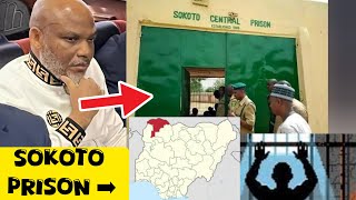 BREAKING: Why They Moved Nnamdi Kanu 900km Away From His Family to Sokoto Prison