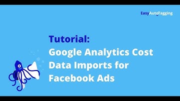 How To Import Facebook Ads Cost Data to Google Analytics