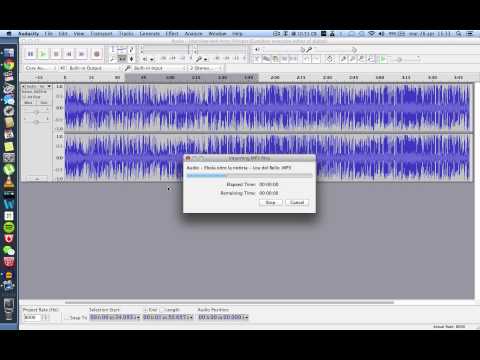 Radiophonica Tutorial #3 - Come selezionare, tagliare e spostare tracce su audacity