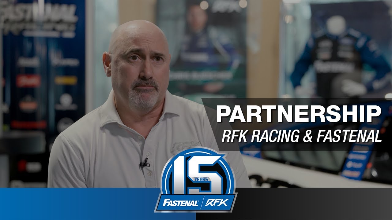 Celebrating 15 Years of Partnership - RFK Racing x Fastenal - YouTube