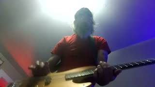 The Sound Of Ruthlessly Murdering A Defenseless Five Watt Vox Tube Amp And Speaker.